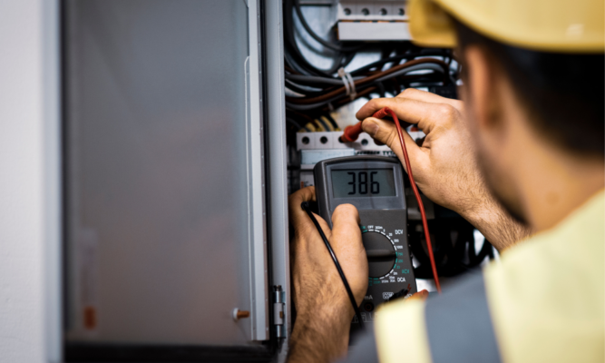 Electrical Panel Maintenance on Resident Home.