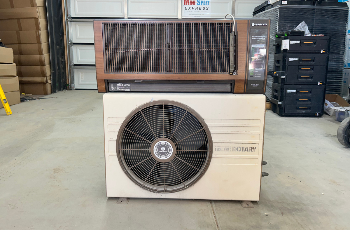 Sanyo mini split in Vista Warehouse